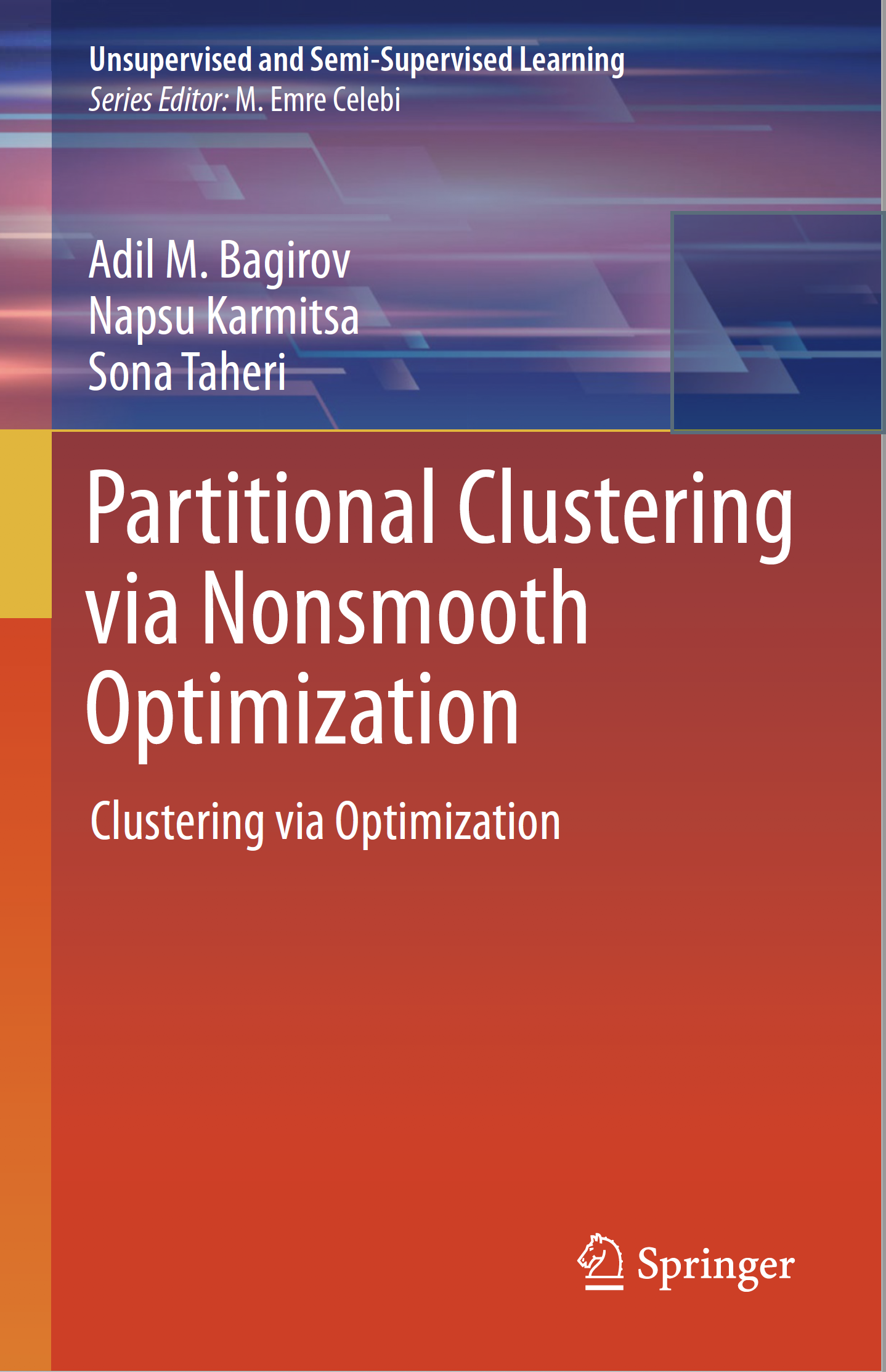 My book: Partitional Clustering via Nonsmooth Optimization