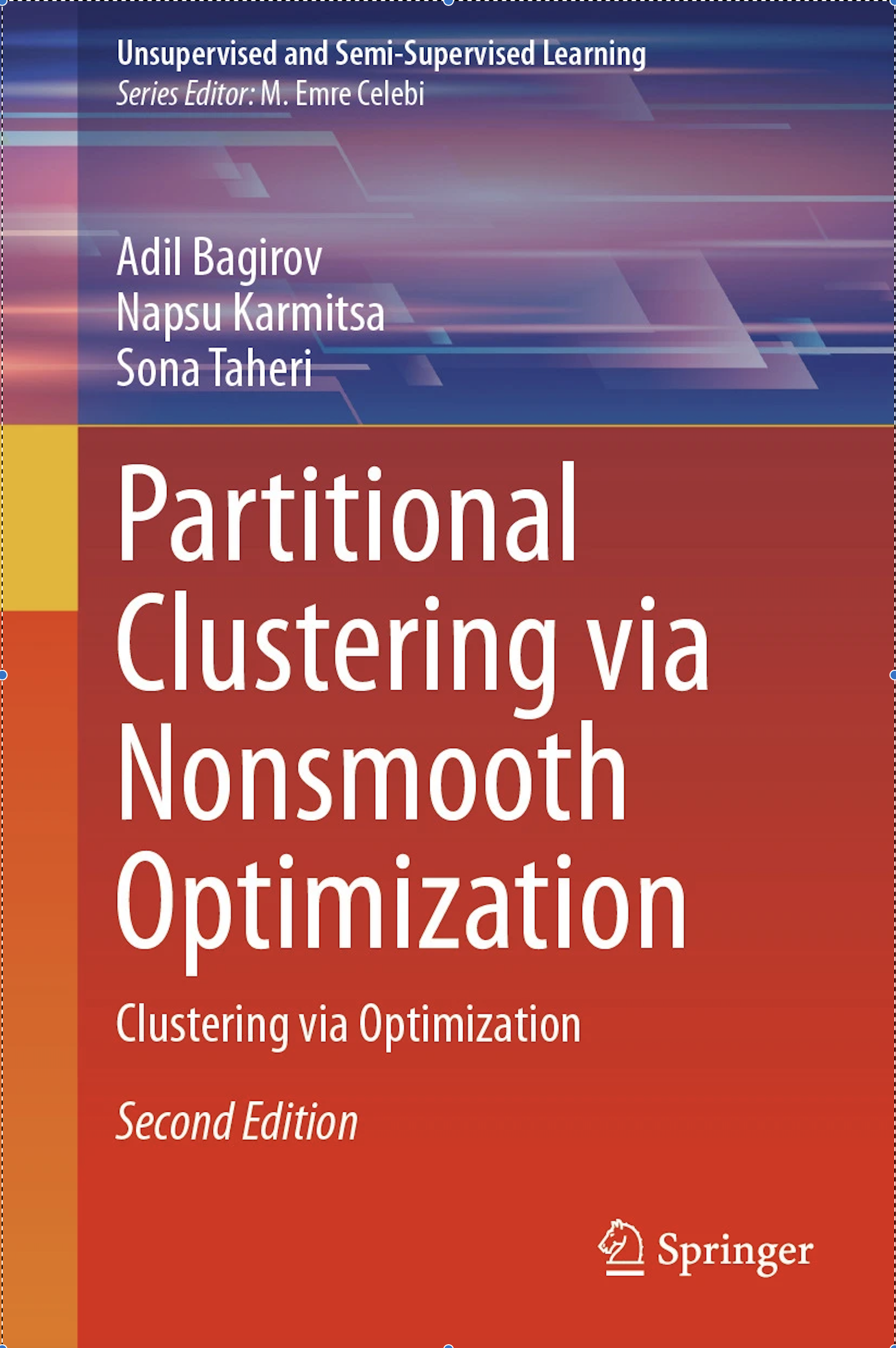 My book: Partitional Clustering via Nonsmooth Optimization